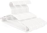 Northern Brothers Baby Coat Hangers 40 Pack White Non-Slip 26x15 cm view 9