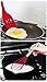 SimplexSilicone Classic 7pc Premium NonStick Heat Resistant Silicone Cooking Kitchen Utensils with Hygienic Solid Coating - Includes Spoon, Spatula, Pasta Fork, Turner, Ladle, Tongs, Whisk (Apple Red)