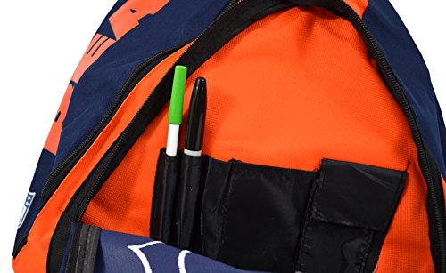 Concept One Accessories Official National Football League Fan Shop Authentic Sling Back NFL Back Sack Backpack with laptop pocket (Chicago Bears)