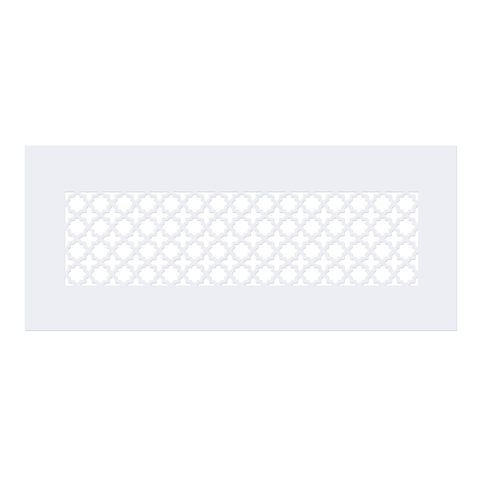 PATIKIL Air Vent Cover Grille for 11.5"x3.5" Duct Opening, Acrylic Glass (PMMA) Decorative Wall Ceiling Hole Cover Register for Home Ventilation Decor