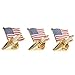 TONOS Exquisite American Flag Pin - Stars and Stripes Lapel Pin