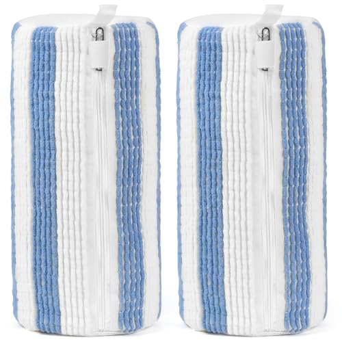 BoriYa 2026 New Upgrade Shoe Bag for Washing Machine Shoes, 2 Pieces, Microfibre 360° Cleaning Bag with Zip Lock for Cycling Shoe