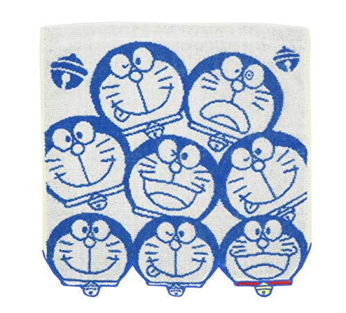 丸眞 ハンドタオル I'm doraemon ドラえもん 34×36cm コロコロフェイス 綿100% 2805011800
