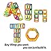 Minto Toy Magnetic blocks, 101 PCS Magnetic tiles building set Educational Toys for Girls and Boys