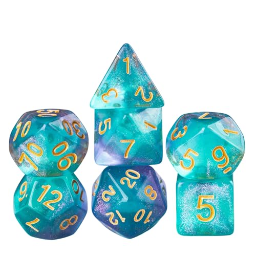 Purple Cyan Glitters