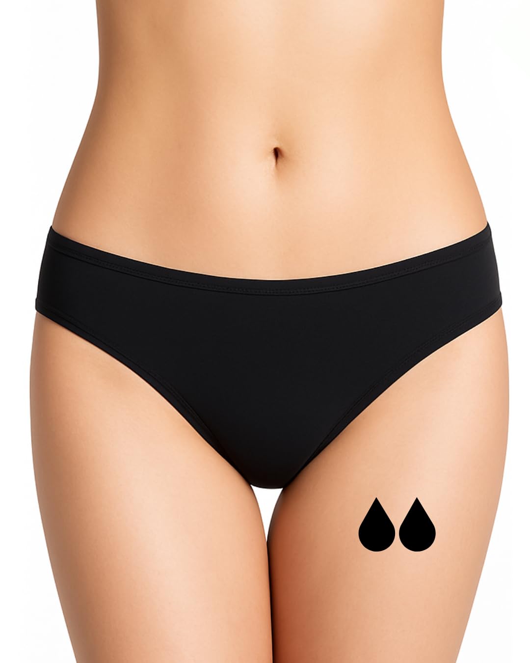 NoBlood Seamless period panties for Women and Teenage Girls - Washable - Eco-friendly - Menstrual Underwear - Absorbent Periods Undies - Womens Teens Girl (Jade, 3XL) — image 1