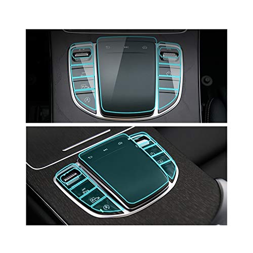 [Set of 2] Navigation Touch Controller PET Film for 2019 Mercedes Benz C-Class W205 COMAND Touchpad, Sensitive Protector Invisible Ultra HD Clear Film Anti Scratch Skin Guard - Thumbnail 5
