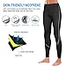 Wonderience Sauna Pants for Women High Waist Neoprene Sweat Leggings Slimming Pants with Pocket for Workout(Black,XX-Large)