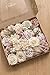 Ling's Moment Natural Dusty Rose Artificial Flowers Combo for DIY Wedding Bouquets Centerpieces Arrangements Party Baby Shower Home Decorations