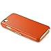 iPhone 6s/6 Case, Benuo [Luxury Series] [Slim Style] Genuine Leather Folio Flip Corrected Grain Leather Case with Magnetic Closure for iPhone 6/iPhone 6s 4.7 inch (Orange)