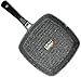Coninx Griddle Pan Induction for Grilling, Grill Pans 28cm with Detachable Handle, Aluminium Non-Stick Ilag Granistone Coating, Suitable for All Hobs, Oven and Gas Included