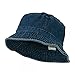 Pigment Dyed Bucket Hat-Denim OSFM