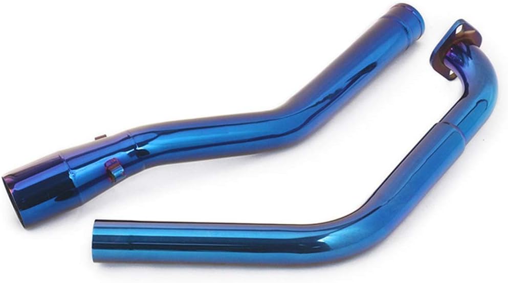 Exhaust Front Pipe - Motorcycle Exhaust Pipe, for Yamaha R15 V3 Front Section 2016 2017 2018 2019 Years (Color : C)