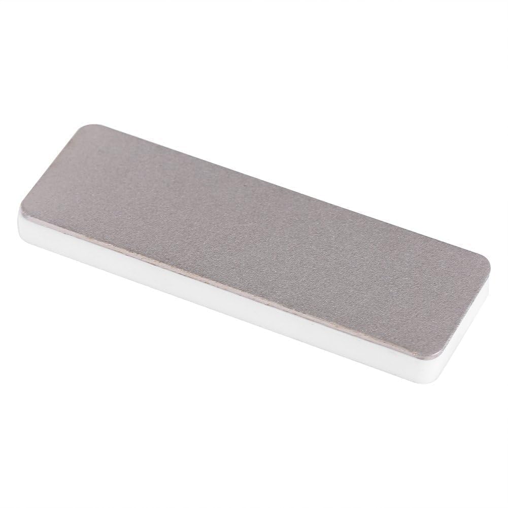 Dual-Grit Sharpening Stone for Knives,Double Sided Whetstone Knife Sharpening Sharpener,Ceramic Whetstone,Diamond Ceramic Pocket Knife Sharpener Portable Universal Sharpener Tool, 3x1inch