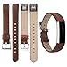 iGK For Fitbit Alta Bands/Fitbit Alta HR Bands, Genuine Leather Replacement Bands for Fitbit Alta/Fitbit Alta HR Coffee Brown