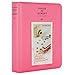 CAIUL 64 Pockets Film Photo Album Compatible with Fujiflm Instax Mini Film 12 11 7s 8 8+ 9 25 26 50s 70 90, Flamingo Pink