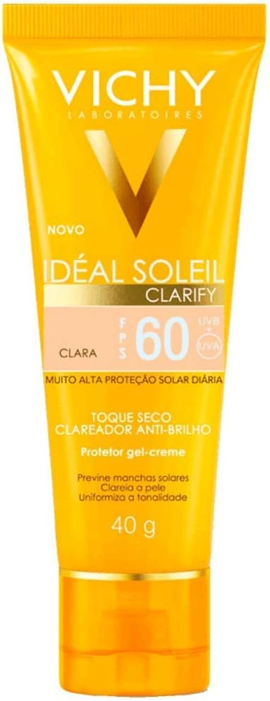 Protetor solar pele clara FPS 60, da Vichy