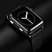 Apple Watch Series 2 Case 38mm, Alritz 2 Pack Soft TPU Protective Case Flexible Anti-scratch Bumper Cover for iWatch Series 2 Series 1, Black & Clear