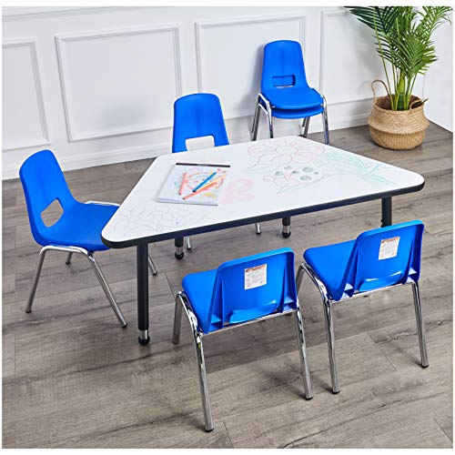 Amazon Basics School Stackable Chair, 12Inch Seat Height 6Pack