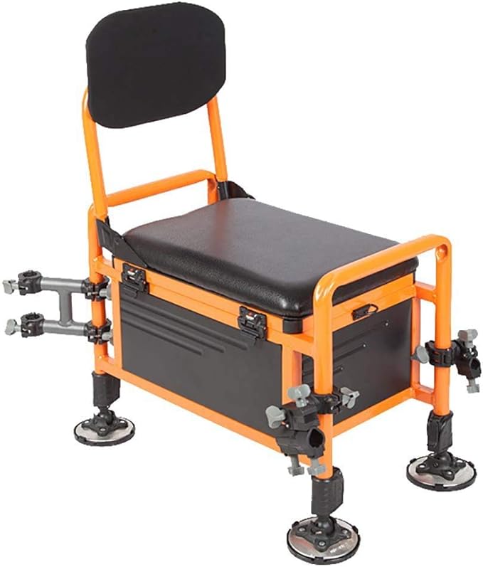 Portable Fishing Box Chair With Seat Thickening Aluminum Fishing Box