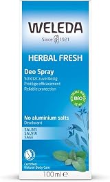 WELEDA Sage 12H Deodorant Spray 100ml - Aluminium Free Natural Ingredients view 2