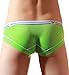 Meykiss Mens Ice Silk Breathable Triangle Underpants Brief Panties US M Green