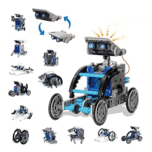 STELLAX ZONE 12 in 1 Solar Robot Kit, Building Robots for Kids 812
