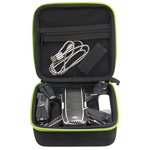 Dji Spark Case,Mini Protable Carrying Case Bag Waterproof Storage for DJI Spark, Holds DJI Spark Charger Up to 2 Batteries,Simple and Stylish Bag By Shiloh-E Tech