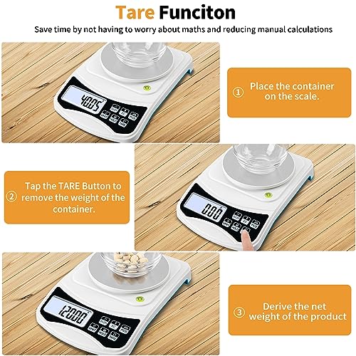 Garnen Gram Scale Digital 500g/0.01g Precision, Jewelry Scale Digital - View #11