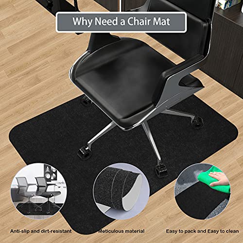 NUONASHEN Office Chair Mat for Hardwood Floor35 X 47 Feet, Tile Floor