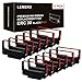 Lemero ERC-30 ERC 30 34 38 B/R Compatible with Ribbon Cartridge for use in ERC38 NK506 (12-Pack, Black Red) primary