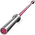 RITFIT Olympic Barbell 4ft/4.8ft/6ft - 2 Inch Weight Bar for Strength Training, Weightlifting, Squat, Deadlift, Bench Press, Curl, Overhead Press - 350lbs/500lbs Capacity
