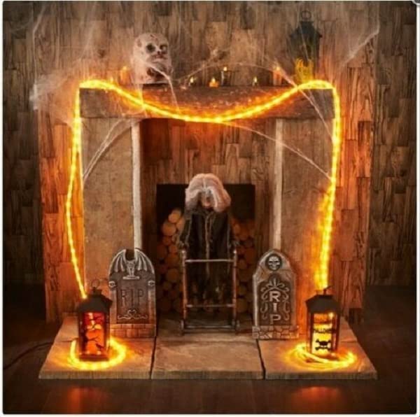Halloween 5m Rope Light Haunted House Party indoor/outdoor Decoration Lights Up