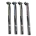 RXL SL Mountain Bike Seatpost MTB Carbon Seatpost MTB/Road Bike Carbon Fiber Bicycle Seat Post Bike Parts 3K Gloss Cycling Seatpost 27.2/30.8/31.6 Red (350, 27.2mm)