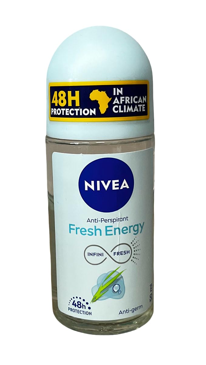 Nivea Energy Fresh Deodorant Roll-On, 600 g
