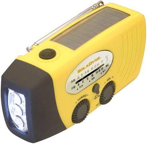 SolaDyne Radio and Flashlight