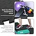 Yes4All Interlocking Exercise Foam Mats with Border – Interlocking Floor Mats for Gym Equipment – Eva Interlocking Floor Tiles (Black)