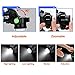 IMAGE Headlamp, 4 Lighting Modes Super Bright 1800 lumens LED Waterproof Head Torch Headlight,Adjustable Head Flashlights with 2 Pack 18650 Rechargeable Battery for Camping Hiking Fishing Running