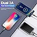 Baseus Power Bank, 10000mAh Mini LED Display Portable Charger with Dual Input & Output, USB Type C External Battery Pack for iPhone 12 11 Pro Max, Samsung Galaxy iPad Tablet and More