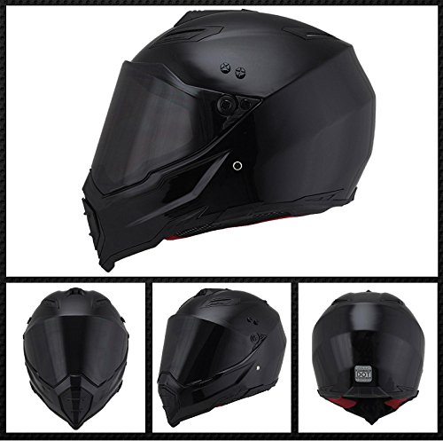 woljay dual sport off road motorcycle helmet