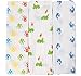 Wegreeco Cotton Muslin Swaddle Blanket - Muslin Receiving Blanket-3 Pack
