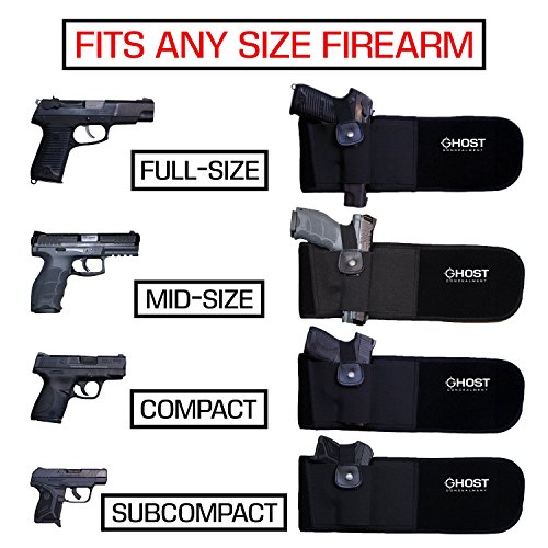 Ghost Concealment Belly Band Holster for Concealed Carry IWB Gun