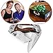 Box Cutter Utility Knife Folding Combo - Stainless Steel & Wood Handle Razor Knives. Best Gift Set Idea for Carpenters and Construction Workers..