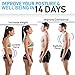MOHUACHI Thoracic Back Brace Posture Corrector- Magnetic Lumbar Back Support Belt-Back Pain Relief, Improve Thoracic Kyphosis, For Lower and Upper Back Pain Men & Women (white, Large)