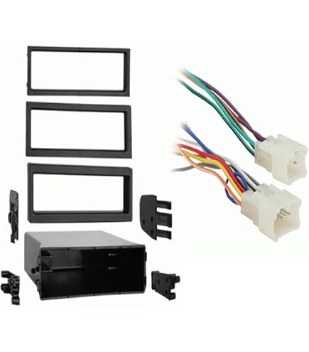 Kit De Montaje Para Radio Con Bolsillo Y Arnés Toyota Tundra Y Sequoia 2007-2012