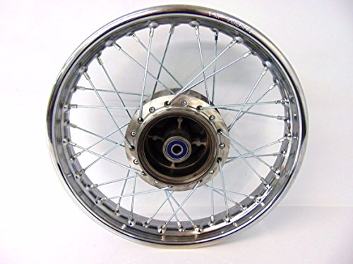 Compatible with Honda 1985-Up CRF 100 XR 100 CRF100 XR100 Rear Wheel Rim Spokes 16" Complete - Thumbnail 2