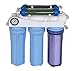 Koolermax AR-122 6-stage RO+DI Aquarium Reef Reverse Osmosis Water System 150 GPD New Complete