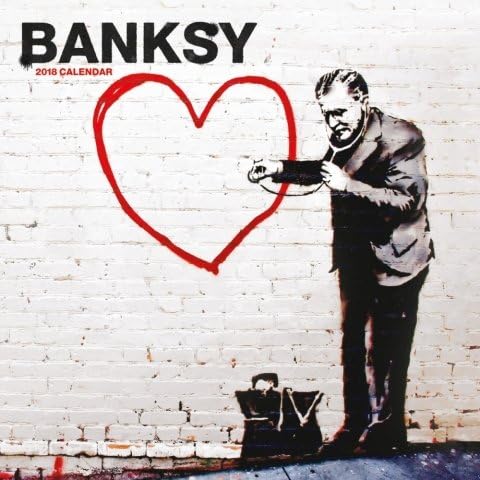 2018 BANKSY Wall Calendar
