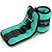 Yes4All Set of 2 Ankle Weights / Wrist Weights with Adjustable Strap - Perfect for Walking, Fitness, Cardio Exercise (3 lbs, Lime Green)