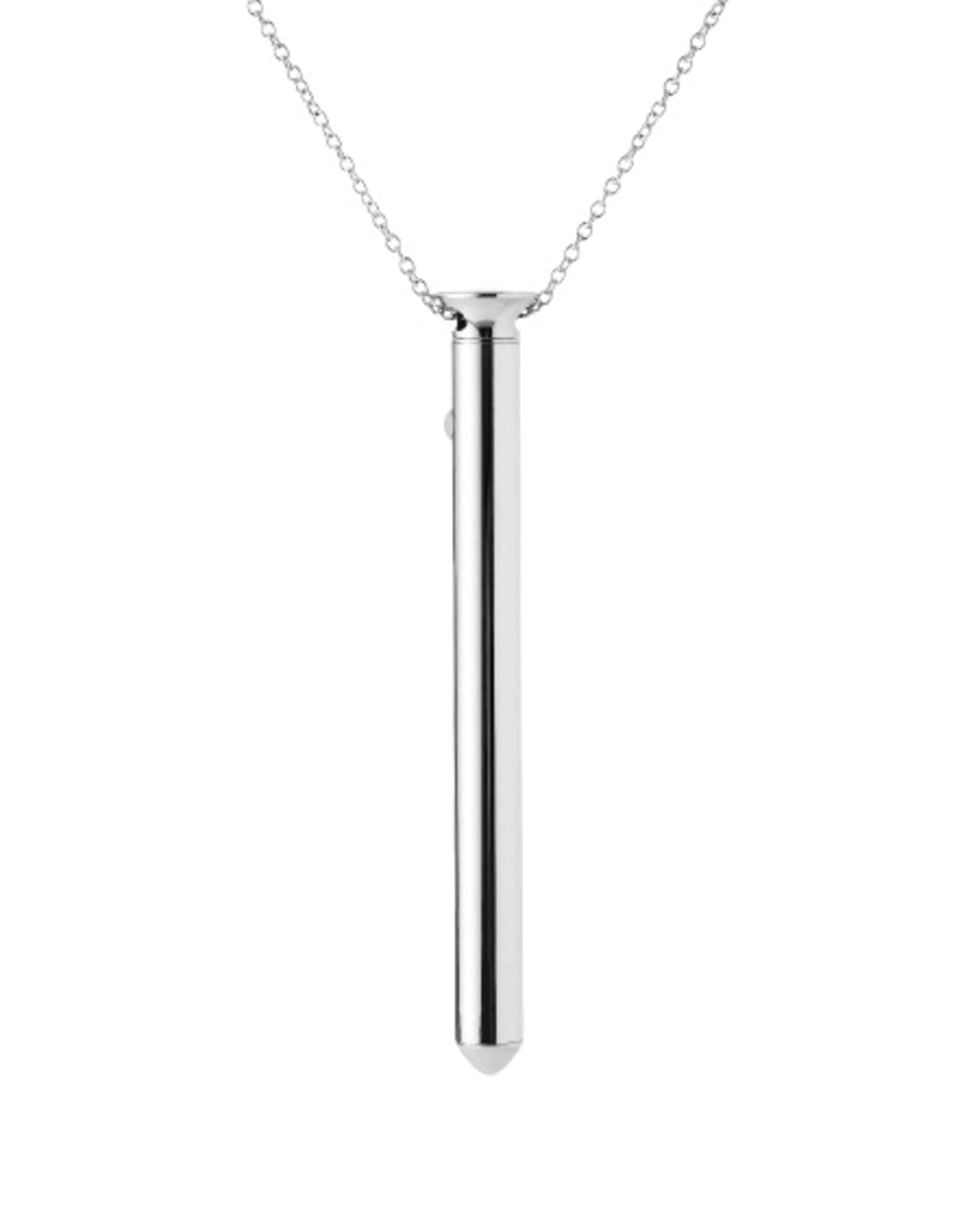 Crave Vesper vibrator necklace, Silver